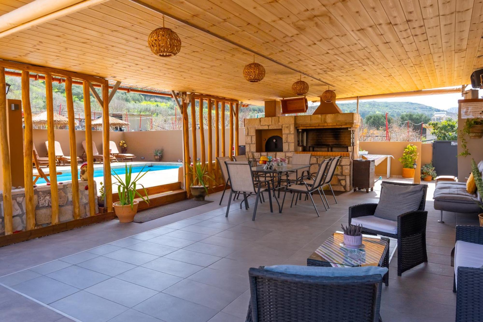 Countryhouse Villa With Pool & Private Parking Candia Esterno foto
