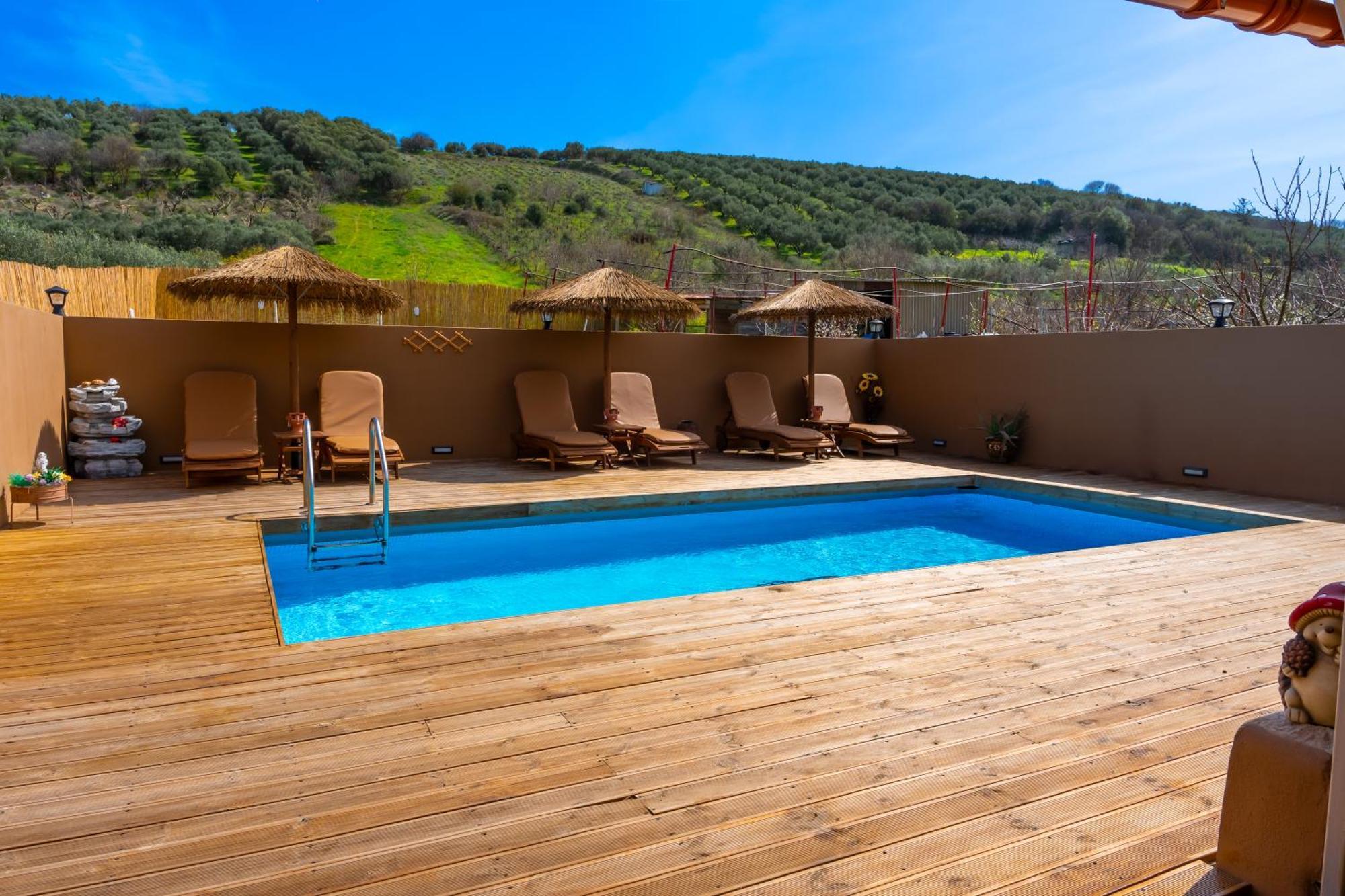Countryhouse Villa With Pool & Private Parking Candia Esterno foto