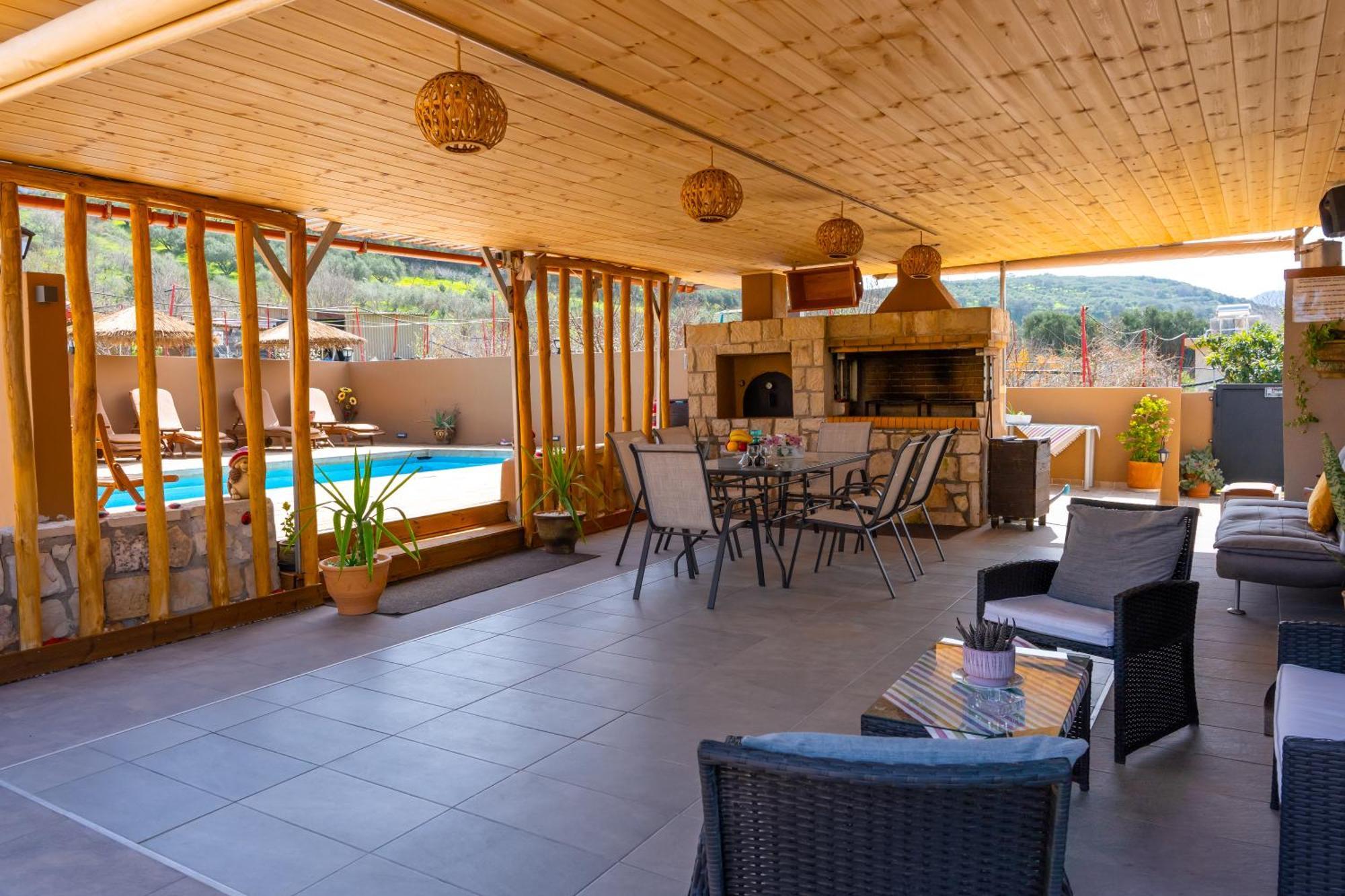 Countryhouse Villa With Pool & Private Parking Candia Esterno foto